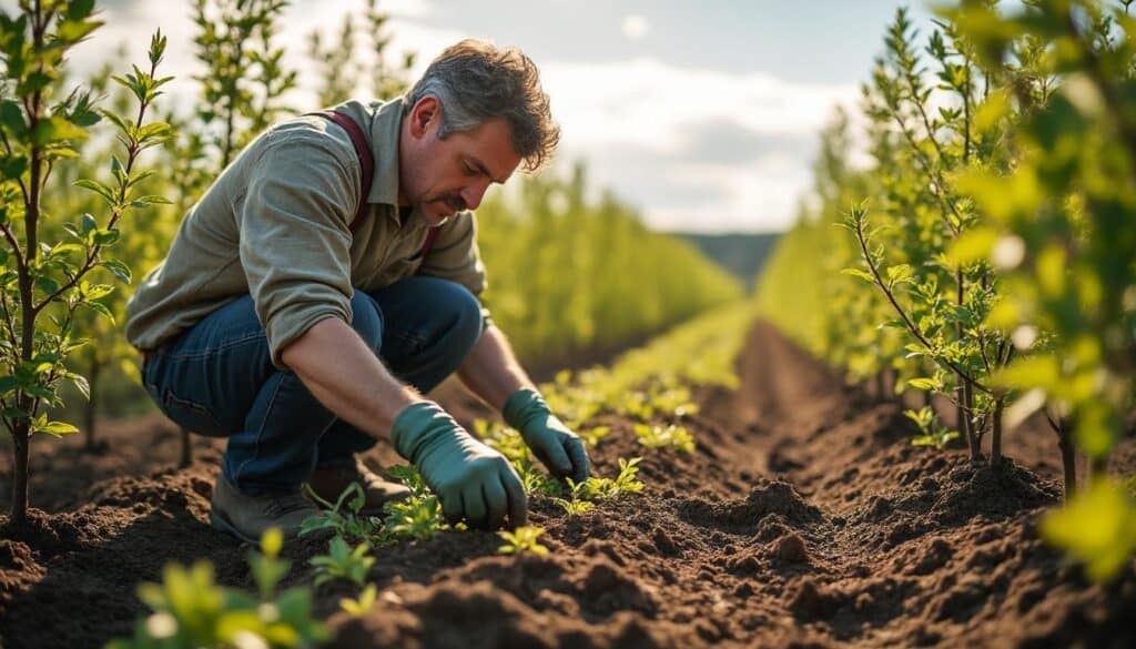 Quelle est la bonne distance à respecter entre les arbustes lors de la plantation d'une haie ?