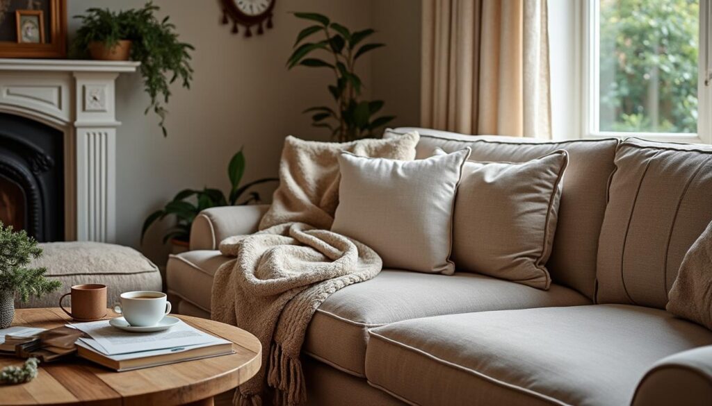 Comment créer une ambiance cocooning avec un plaid dans votre salon ?