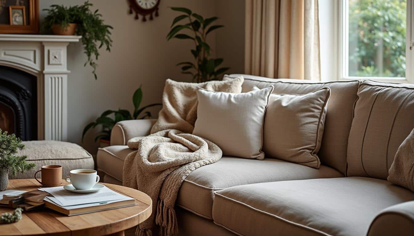 Comment créer une ambiance cocooning avec un plaid dans votre salon ?