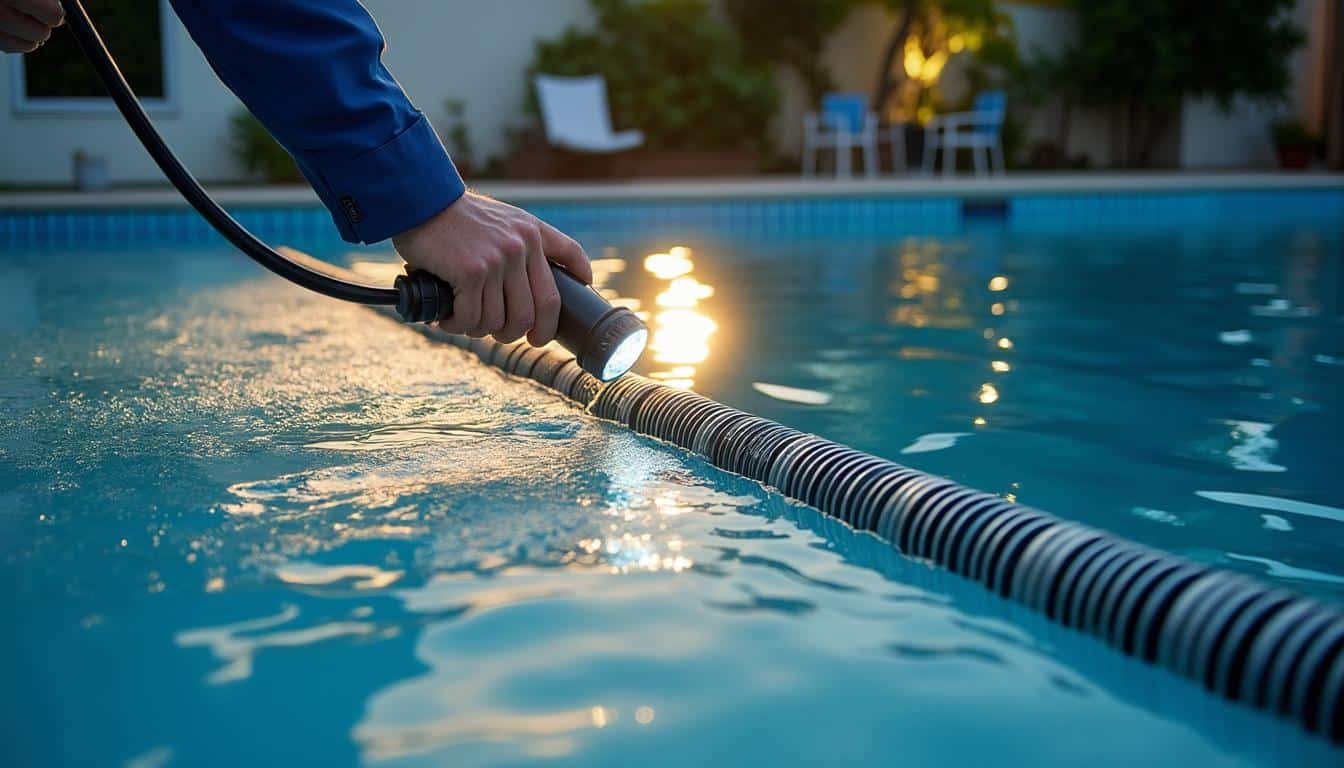 Détecter et réparer une fuite d'eau sur un réchauffeur piscine