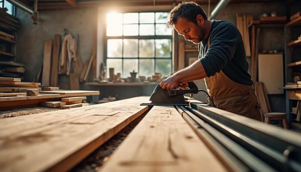 Guide pour scie circulaire : choisir et utiliser le rail idéal