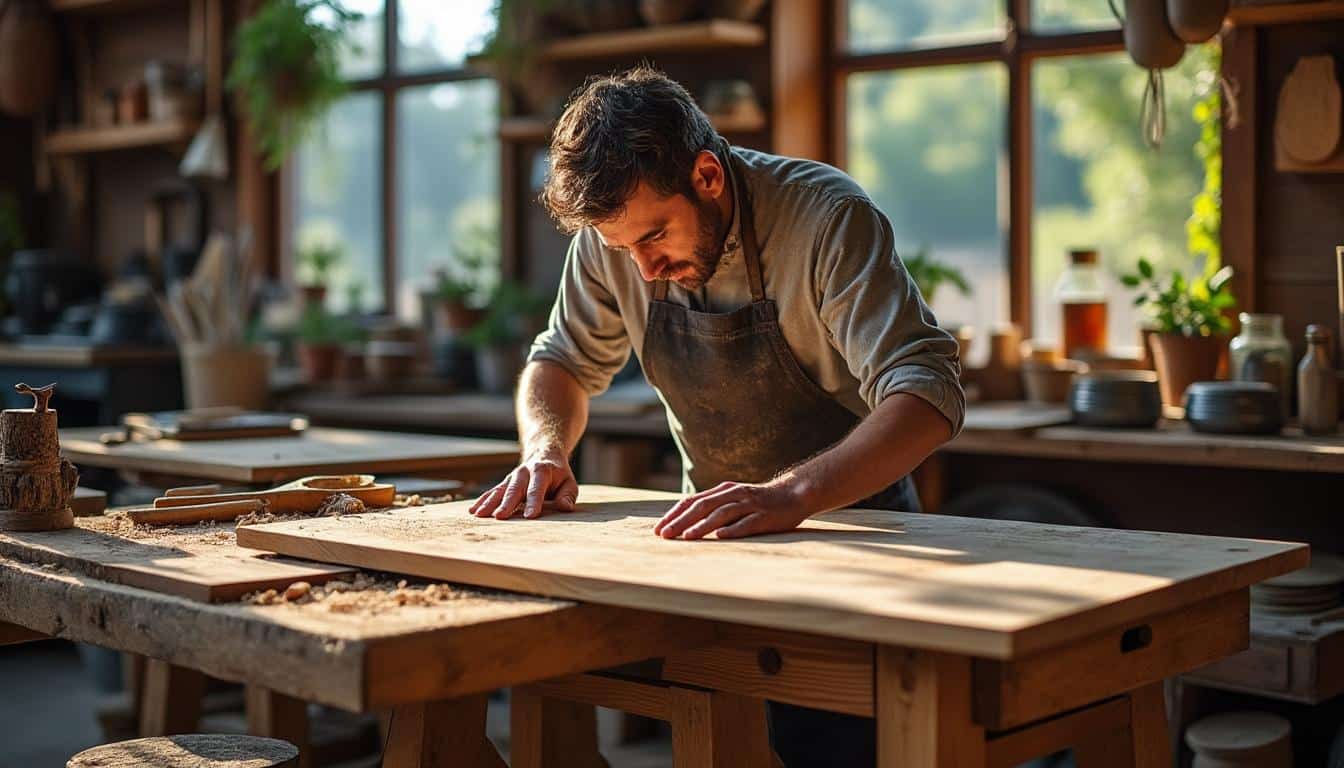 Illustration: Pourquoi choisir un établi adapté à la scie circulaire dans votre atelier ?