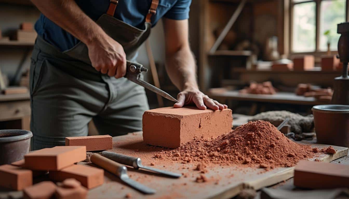 Illustration: Les modèles de scies cloches les mieux adaptés au travail sur la brique rouge
