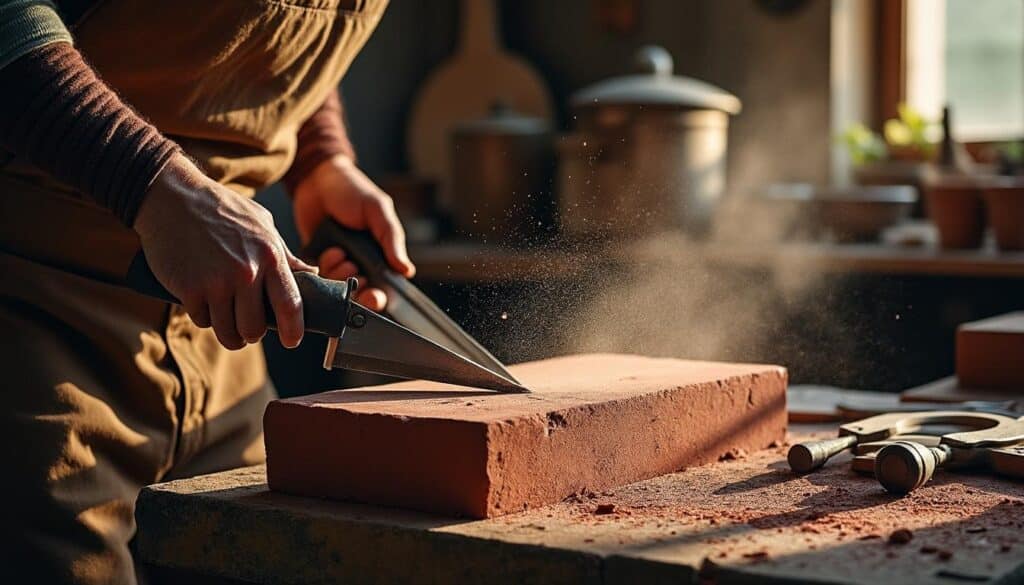 Scie cloche pour la brique rouge : guide complet et conseils