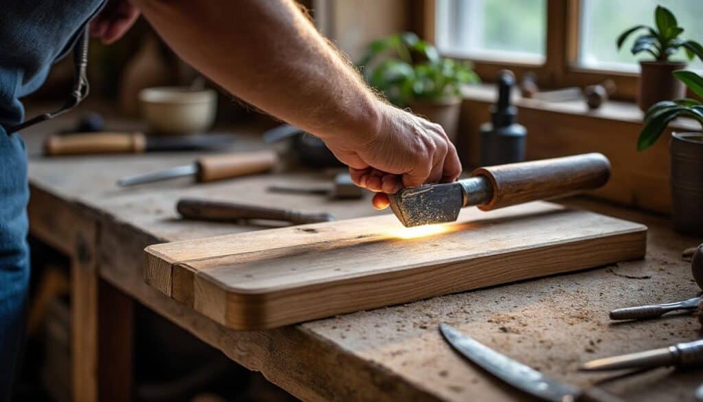 Support de scie à onglet Parkside : stabilité et précision garanties