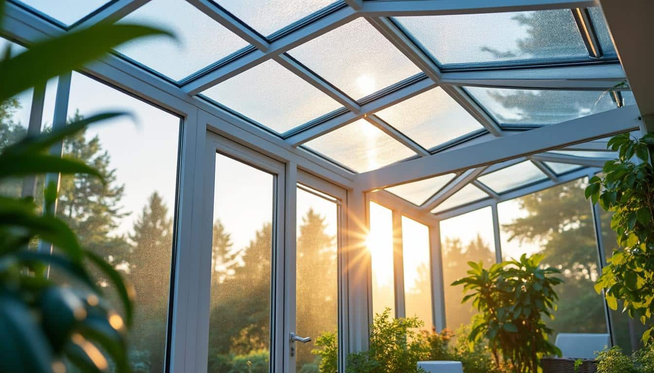 Illustration: Comprendre les spécificités du polycarbonate pour la toiture de votre véranda