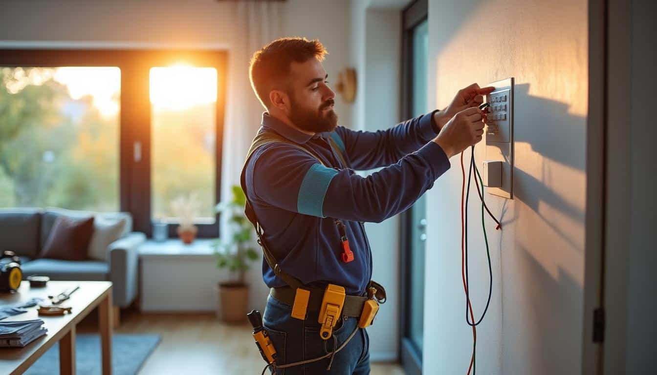 Illustration: Comprendre le fonctionnement du système d’alarme pour maison en filaire