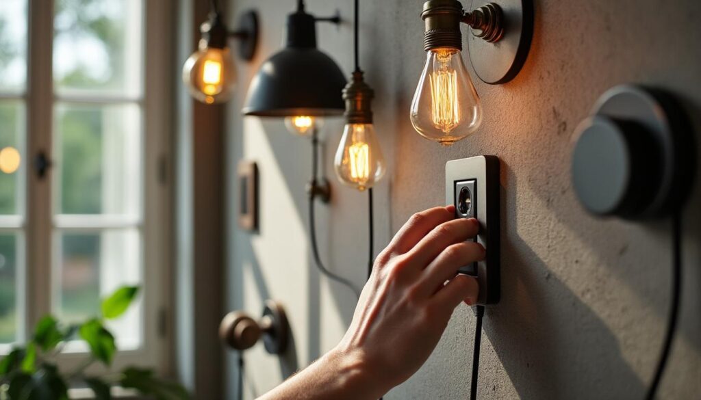 Appliques murales avec interrupteur : guide pratique et styles variés