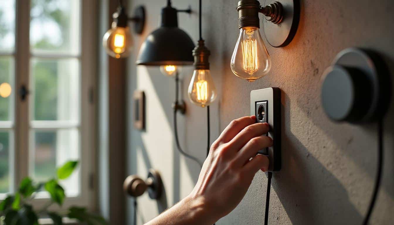 Appliques murales avec interrupteur : guide pratique et styles variés