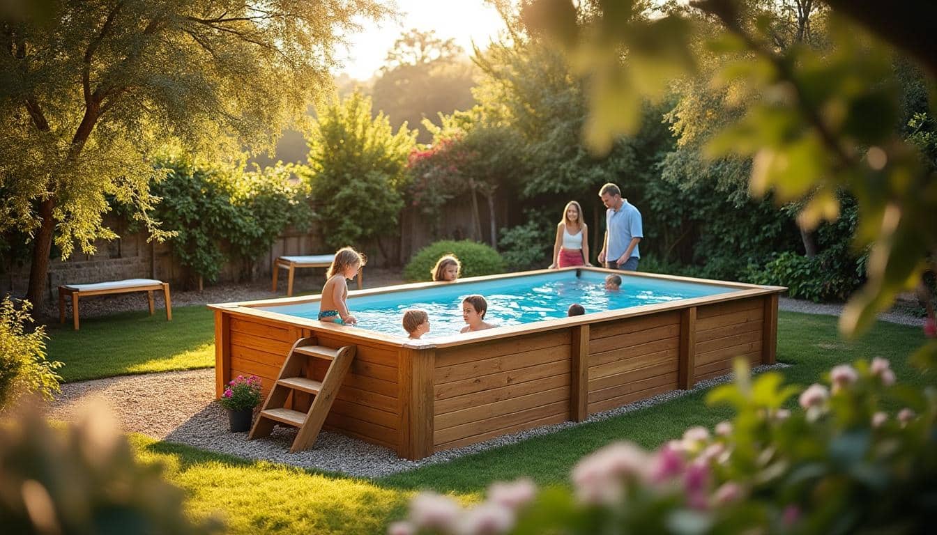 Illustration: Découvrir les caractéristiques des piscines en bois hors sol