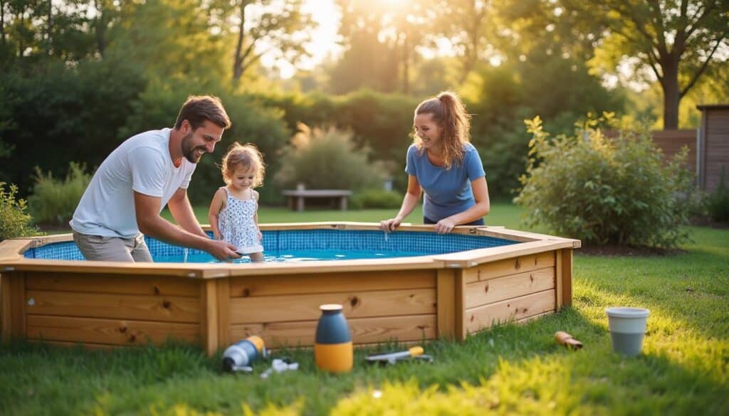 Destockage de piscine en bois hors sol : offres et conseils