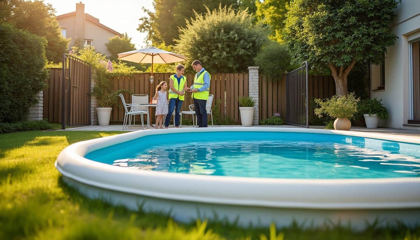 Illustration: Comprendre les spécificités de la piscine hors sol et ses implications légales