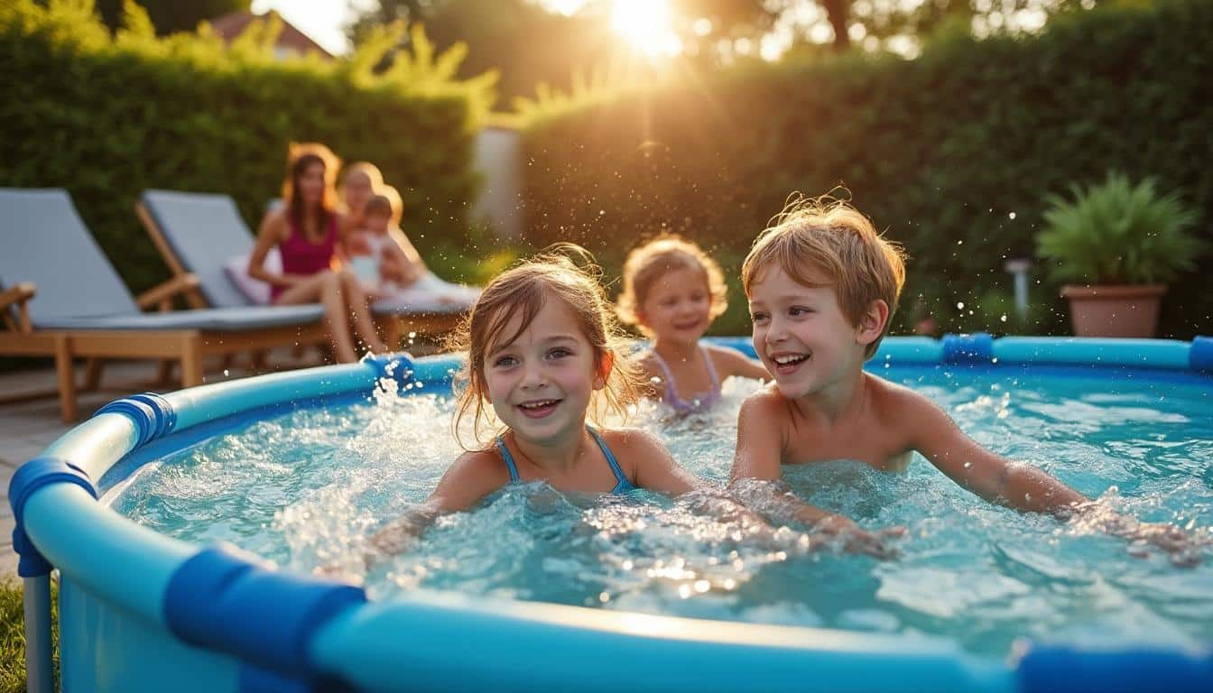 Illustration: Pourquoi opter pour une piscine Gre en structure hors sol ?