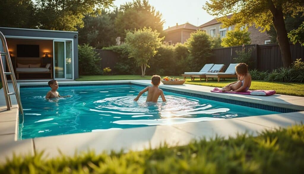 Piscine Gre hors sol : robustesse et design pour votre jardin