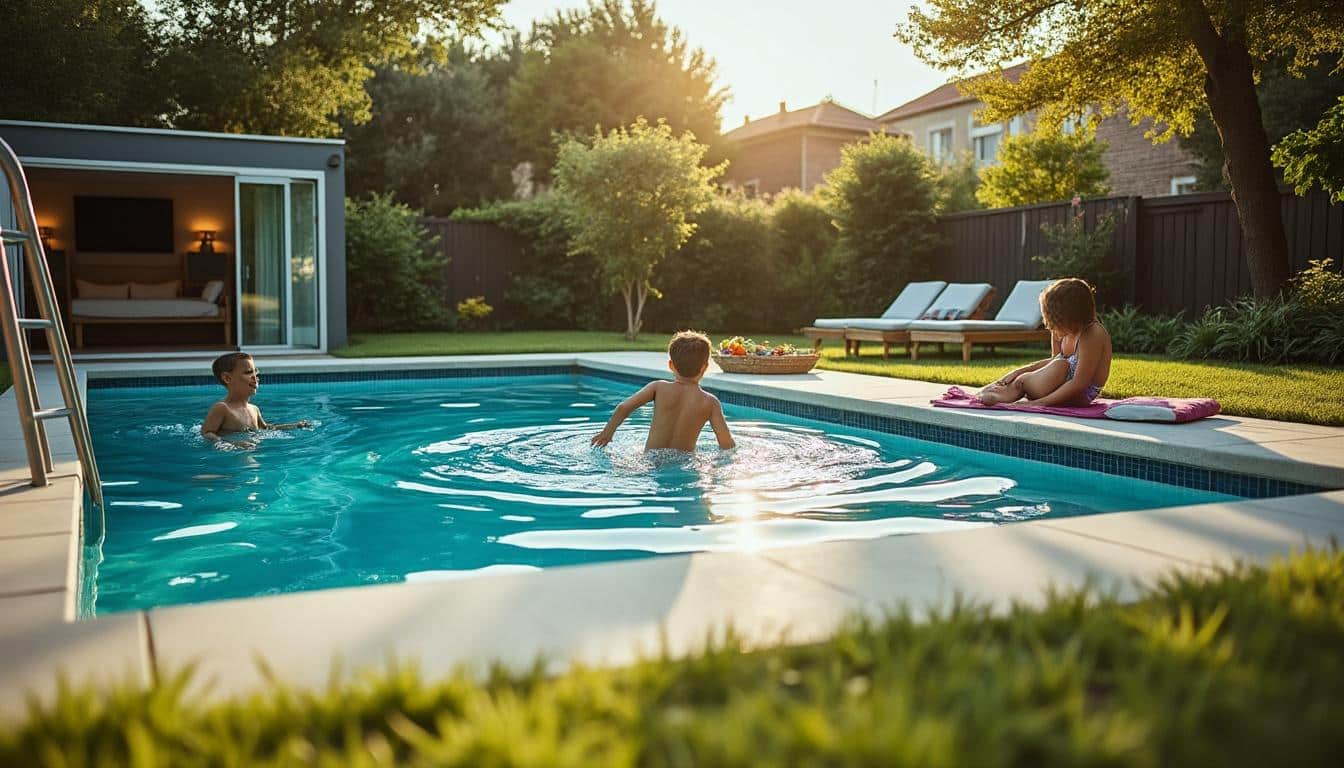 Piscine Gre hors sol : robustesse et design pour votre jardin