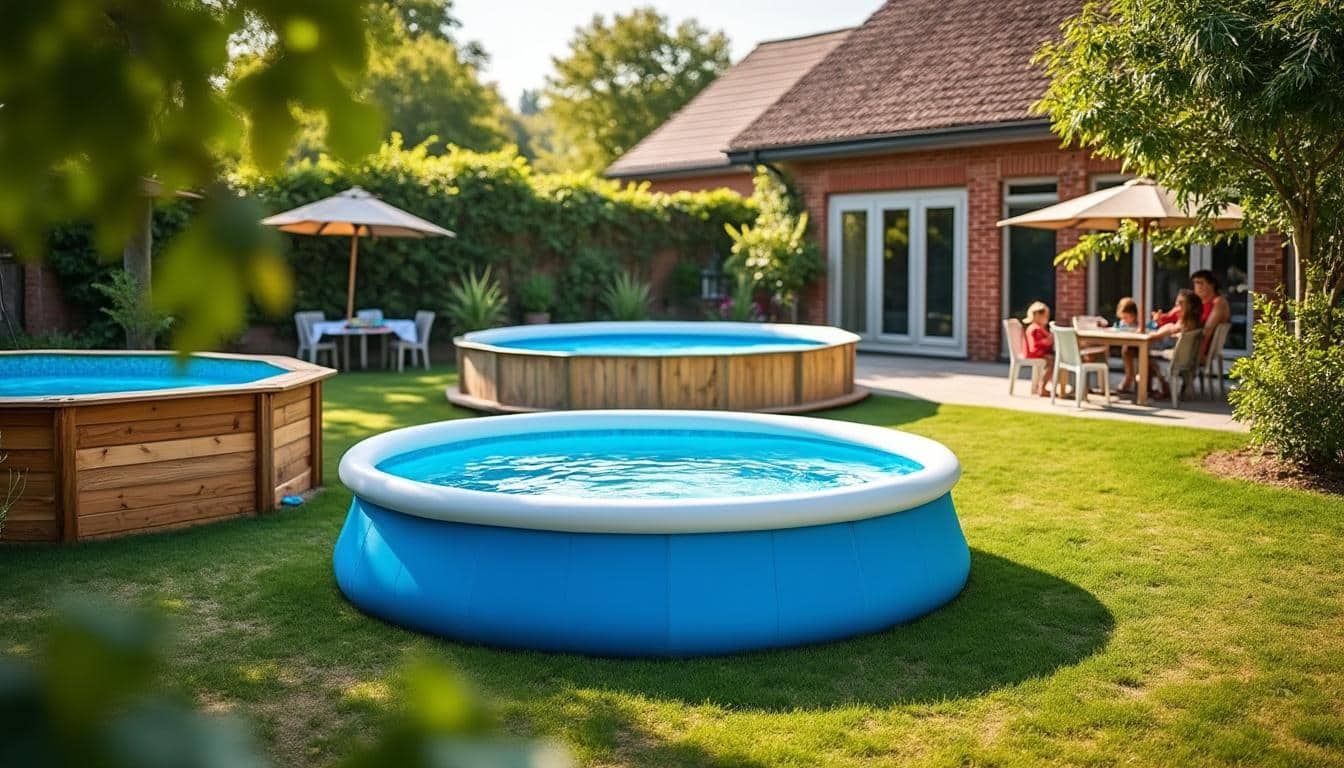 Illustration: Découvrir les types et matériaux des piscines hors sol sans dalle béton