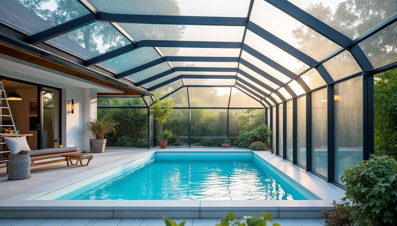 Illustration: Comprendre l’abri idéal pour votre piscine hors sol