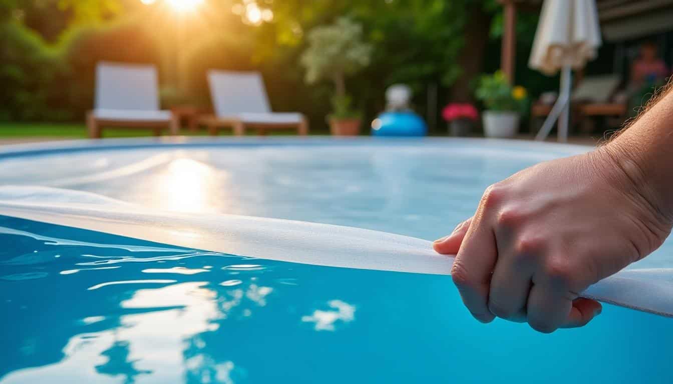 Illustration: Comprendre l’utilité d’une couverture à bulles pour piscine hors sol