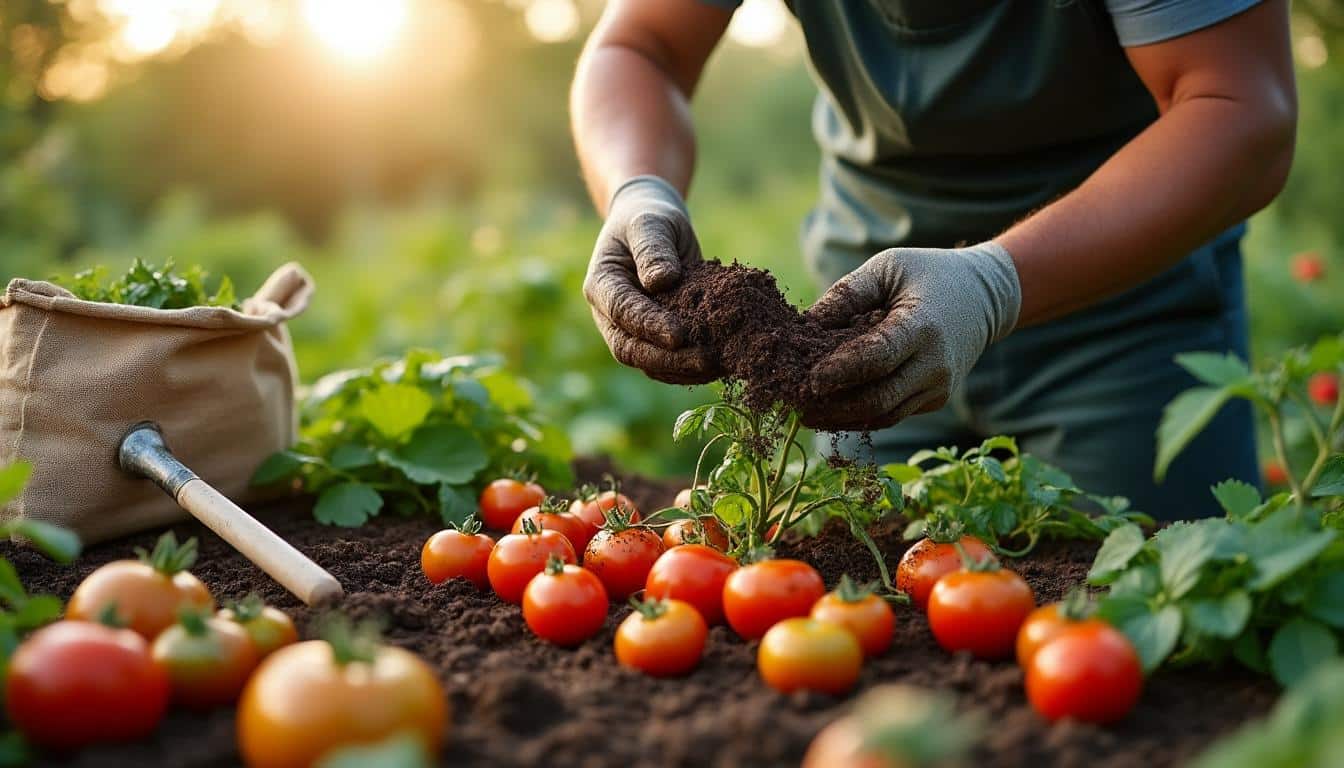 Illustration: Comprendre le rôle essentiel des fertilisants naturels pour tomates