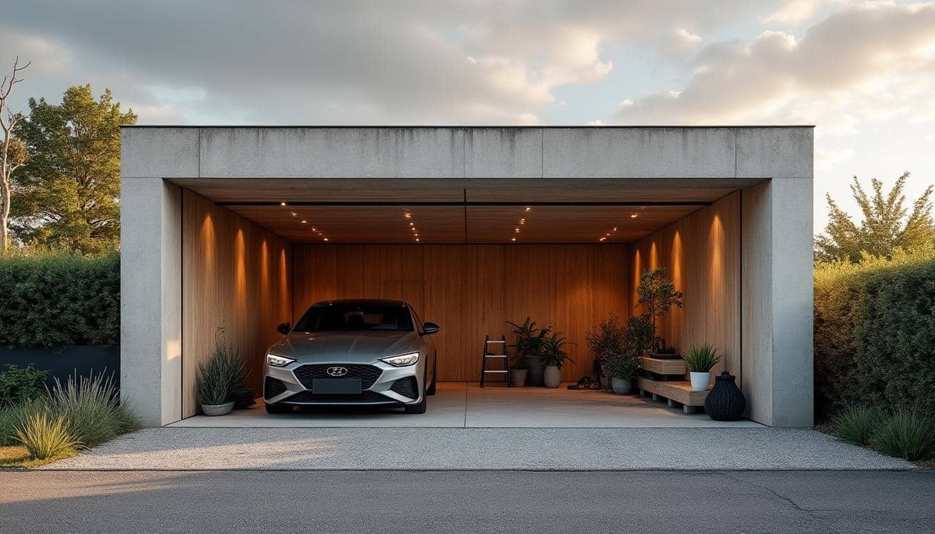 Illustration: Comprendre la toiture d’un garage avec une seule pente