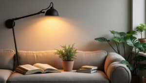 Applique à bras : éclairage modulable pour un intérieur fonctionnel