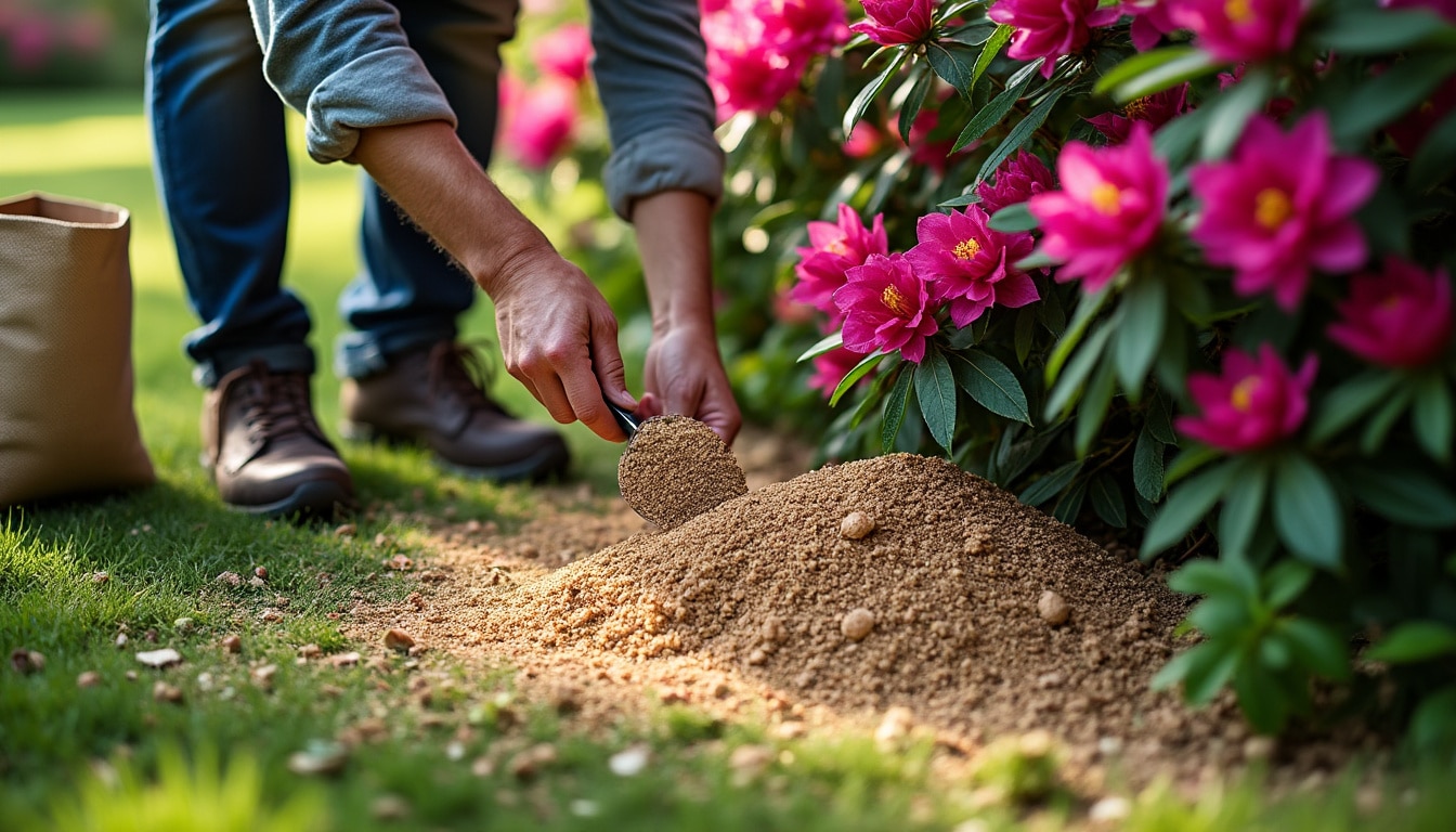 Engrais pour le rhododendron : choisir et appliquer efficacement
