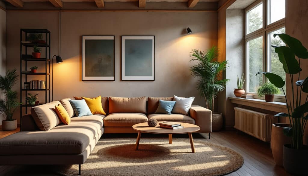 Plafond rampant : éclairage adapté pour sublimer vos espaces sous pente