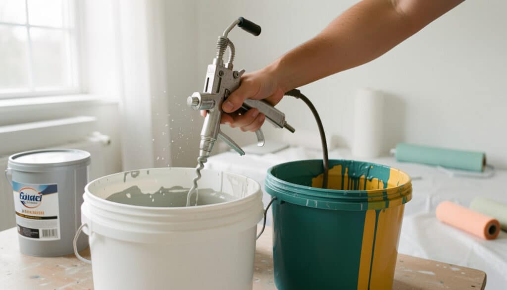 Quel mélangeur à peinture choisir selon vos travaux ?