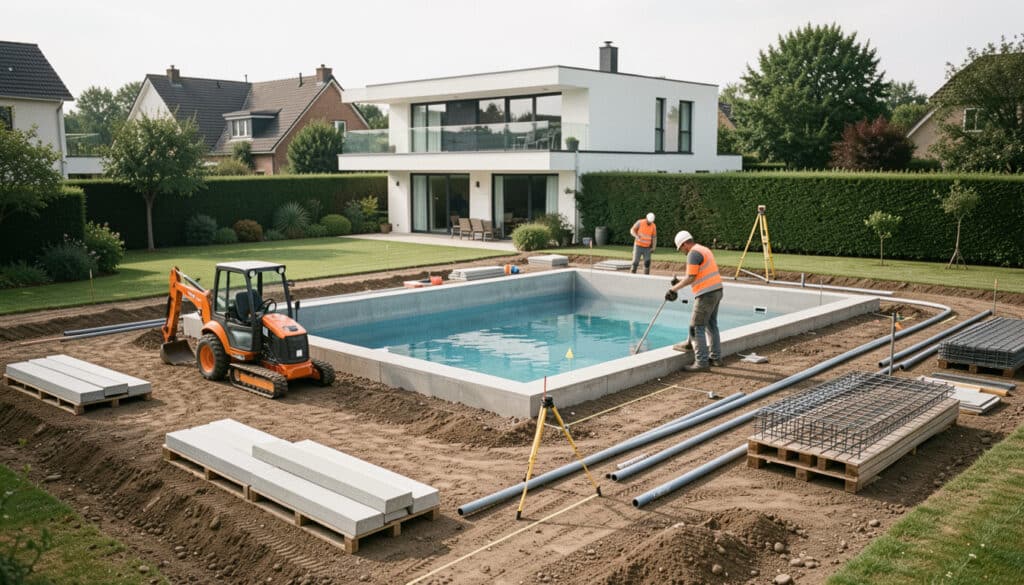 Installer une piscine : étapes, terrain et erreurs