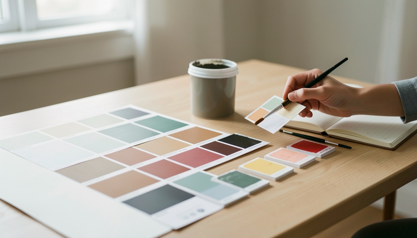 Bien choisir sa couleur avec un nuancier de peinture