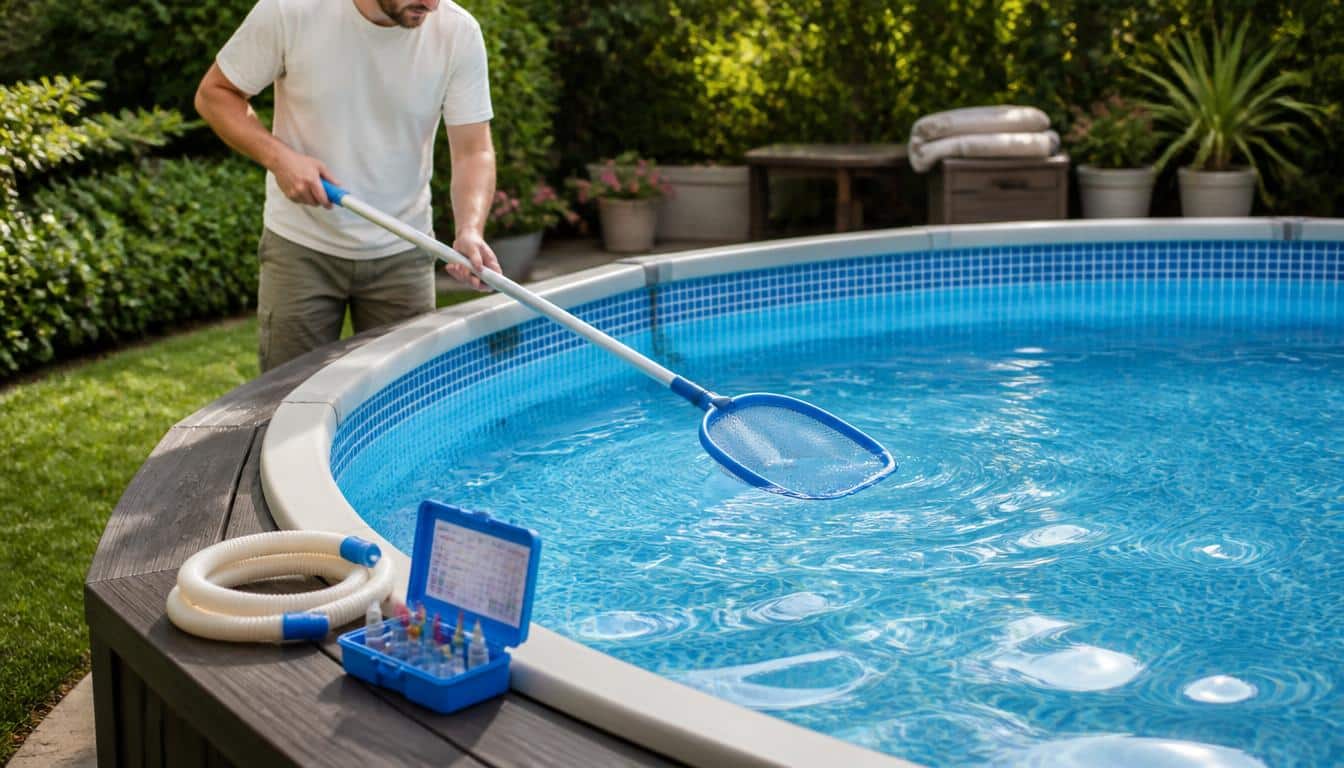 Nettoyer et entretenir une piscine hors-sol